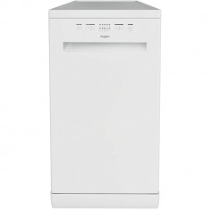 Masina de spalat vase slim Whirlpool WSFE 2B19, 10 seturi, 5 programe, Clasa F, (clasificare energetica veche Clasa A+)