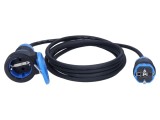 Cablu prelungitor alimentare 10m IP54