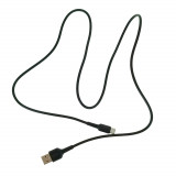 Cumpara ieftin Cablu prevazut cu conectori USB tata si USB tip C tata, Borofone BX16 Easy 09947, lungime 1m, negru