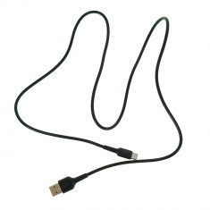 Cablu prevazut cu conectori USB tata si USB tip C tata, Borofone BX16 Easy 09947, lungime 1m, negru
