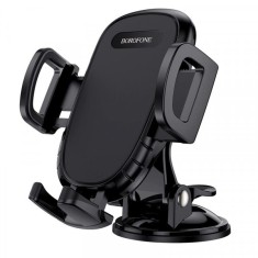 Suport Auto Borofone BH37 Route, 4.5inch - 6.5inch, Negru foto
