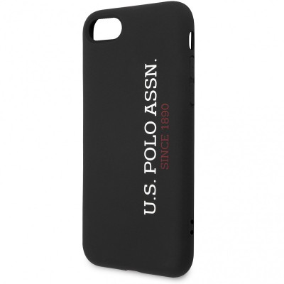 Husa TPU U.S. Polo pentru Apple iPhone 8 / Apple iPhone SE (2020), Neagra USHCI8SLBKV2 foto