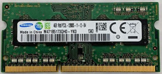 Memorie Samsung Sodimm 4GB PC3L-12800 DDR3 1600Mhz 1.35V, M471B5173QH0-YK0 foto