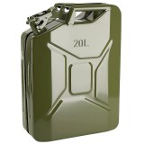 Cumpara ieftin Canistra Combustibil 20L din Metal pentru Motorina sau Benzina, Culoare Verde Militar, Oem