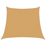 Cumpara ieftin Panza parasolar, gri deschis, trapez, 3/4x3 m, HDPE, 160 g/m&sup2;