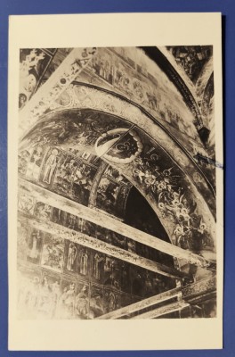 Manastirea Horezu - Bolti in Pronaos 1926 fotografie, necirculata foto