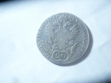 Moneda 20 kreuzer Imp. Austria 1811 litera B , argint , cal.f.buna, Europa