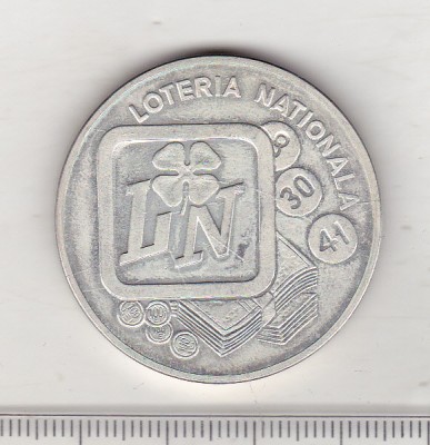 bnk mdl Medalia Ziua Loteriei Nationale 15 Septembrie 1997 foto