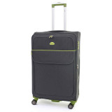 Troler Superlight, 78X47x29 cm, 3.6 kg, extensibil 30%, gri / verde, Lamonza