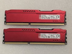 Kit memorie RAM Kingston HyperX FURY 8GB (2x4GB) DDR3 1600MHz HX316C10FRK2/8