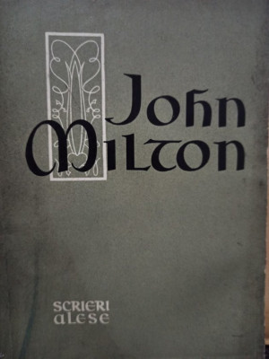 John Milton - Scrieri alese (1959) foto