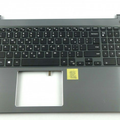 Carcasa superioara cu tastatura palmrest Laptop, Dell, Vostro 15 5568, V5568, FCN57, 0FCN57, HMPR5, 0HMPR5, 1DGFC, 01DGFC, AM1Q0000100, AM1Q0000600, c