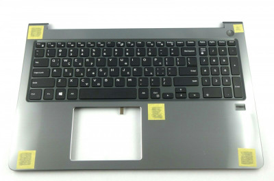Carcasa superioara cu tastatura palmrest Laptop, Dell, Vostro 15 5568, V5568, FCN57, 0FCN57, HMPR5, 0HMPR5, 1DGFC, 01DGFC, AM1Q0000100, AM1Q0000600, c foto