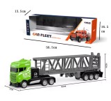 Cumpara ieftin Camion semiremorca Transportor cu telecomanda, incarcare USB, acumulator inclus, 45x7x10cm