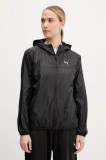 Puma geacă culoarea negru, de tranzitie, 685133