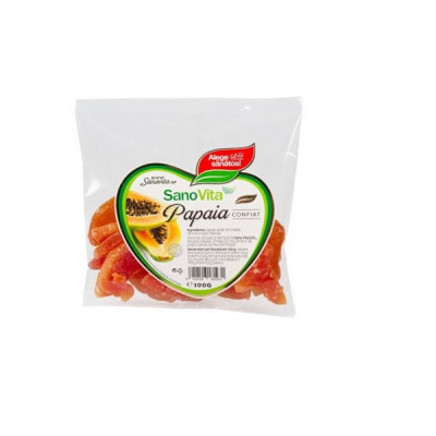 Papaia Confiată Premium 100g - Deliciu Nutritiv foto