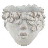 Cumpara ieftin Ghiveci piatra bej Women 20x18x18 cm