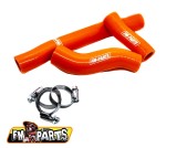 Kit Furtunuri Radiator Silicon KTM Husqvarna 2017-2019 Orange, FM-Parts