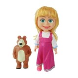 Cumpara ieftin Set Papusa Masha si Ursu cu Sunete, 31 cm, Dimensiune Urs 10 cm, Varsta Recomandata 3 ani+