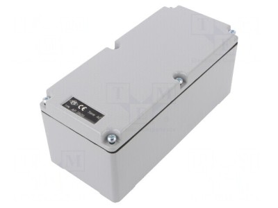 Carcasă universală aluminiu gri &amp;icirc;nchis 92x205x86mm foto