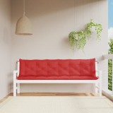 Gossi perne banca de gradina 2buc., rosu, 200x50x7cm, tesatura oxford