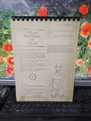 Etude pratique du Do-In, xerox, Masaj energetic și spiritula, circa 1985, 185 foto