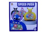 Consola interactiva Pop It Stitch pentru copii, model Speed Push