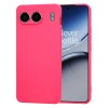 Husa spate OnePlus Nord 4 Silicon Fucsia cu Microfibra SoftFlex, Techsuit