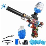 Cumpara ieftin RENUMITUL PISTOL GLOCK GEL BLASTER,AUTOMAT,ELECTRIC CU ACUMULATOR SI BONUS 10 MII BILE !!!