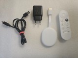 Google Chromecast cu Google TV (HD) - Model G454V, Full HD 1080p HDR, 1.5GB RAM, 8GB Stocare