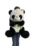 Urs Panda Plus 60cm cu Bambus, Jucarie Copii, Plusuri Baieti Fete, Antialergic, Cadou Ideal