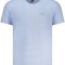 Tommy Jeans Tricou din bumbac barbati, cu mini imprimeu, Regular Fit, Azur, S