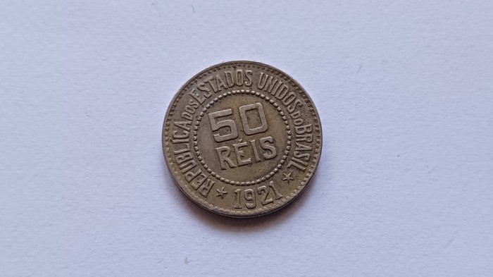 Brazilia-50 Reis 1921