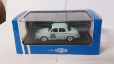 macheta renault dauphine gordini rallye de monte carlo 1958 - atlas,1/43. foto