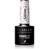 Claresa SoakOff UV/LED Color Glitter lac de unghii sub forma de gel culoare 2 5 g