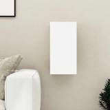 VidaXL Comodă TV, alb și stejar Sonoma, 30,5x30x60 cm, lemn prelucrat