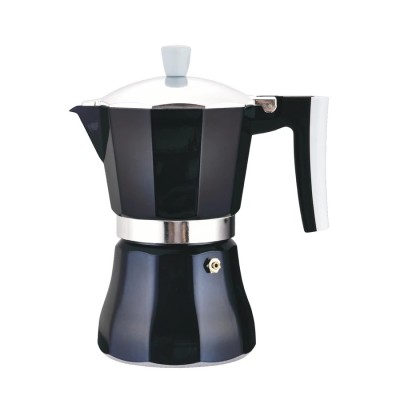 Cafetiera moka pentru 6 persoane, din aluminiu, compatibila cu inductie &amp;ndash; Azzurro Handy KitchenServ foto