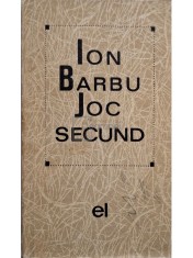 Ion Barbu - Joc secund (Editia: 1966) foto