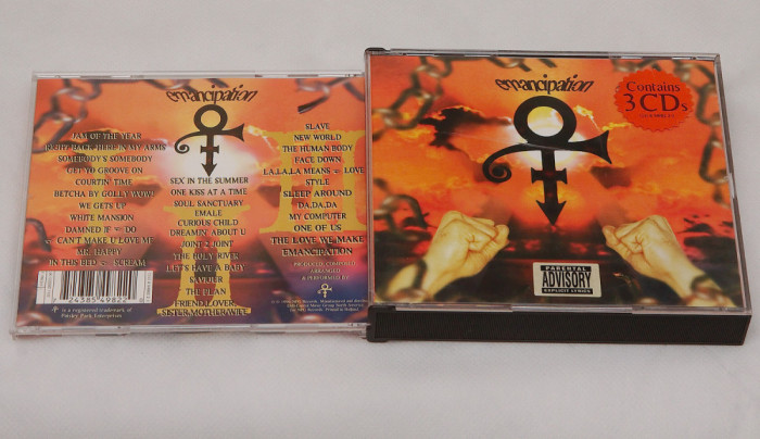 The Artist (Prince) &ndash; Emancipation - CD audio triplu original