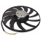 GMV ventilator radiator Audi A4 (B6), 2000-2004, motor 1.6, benzina, cutie manuala, cu AC/fara AC, 320 W; 385 mm; fara mufa, 11 palete