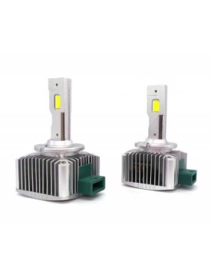 Set 2 leduri D3S Plug&amp;amp;Play pentru far auto Chip Cree 16000 Lm 12V foto