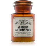 Paddywax Apothecary Verbena &amp; Eucalyptus lum&acirc;nare parfumată 226 g