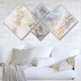Cumpara ieftin Set tablouri canvas (4 bucati) 4MDF1188290827 Multicolor 60x115 cm