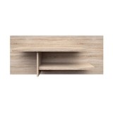 Cumpara ieftin Etajera 2 polite pal melaminat stejar sonoma Norty 120x25x50 cm