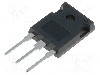 Dioda redresoare, 600V, 2x 40A, catod comun, dubla, STMicroelectronics - STTH60L06CW