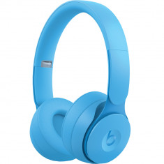 Casti Wireless Bluetooth Over Ear, Solo Pro, ANC, Fast Fuel, Control Tactil, Siri, Light Blue Albastru Deschis foto