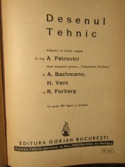 Desenul Tehnic - A. Bachmann, H. Vent, R. Forberg