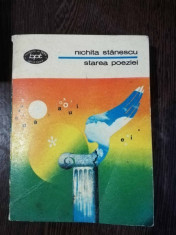 STAREA POEZIEI - NICHITA STANESCU foto