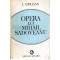 I. Oprisan - Opera lui Mihail Sadoveanu - 105821