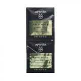 Cumpara ieftin Masca curatare cu argila verde pentru ten gras, 2*8 ml, Apivita